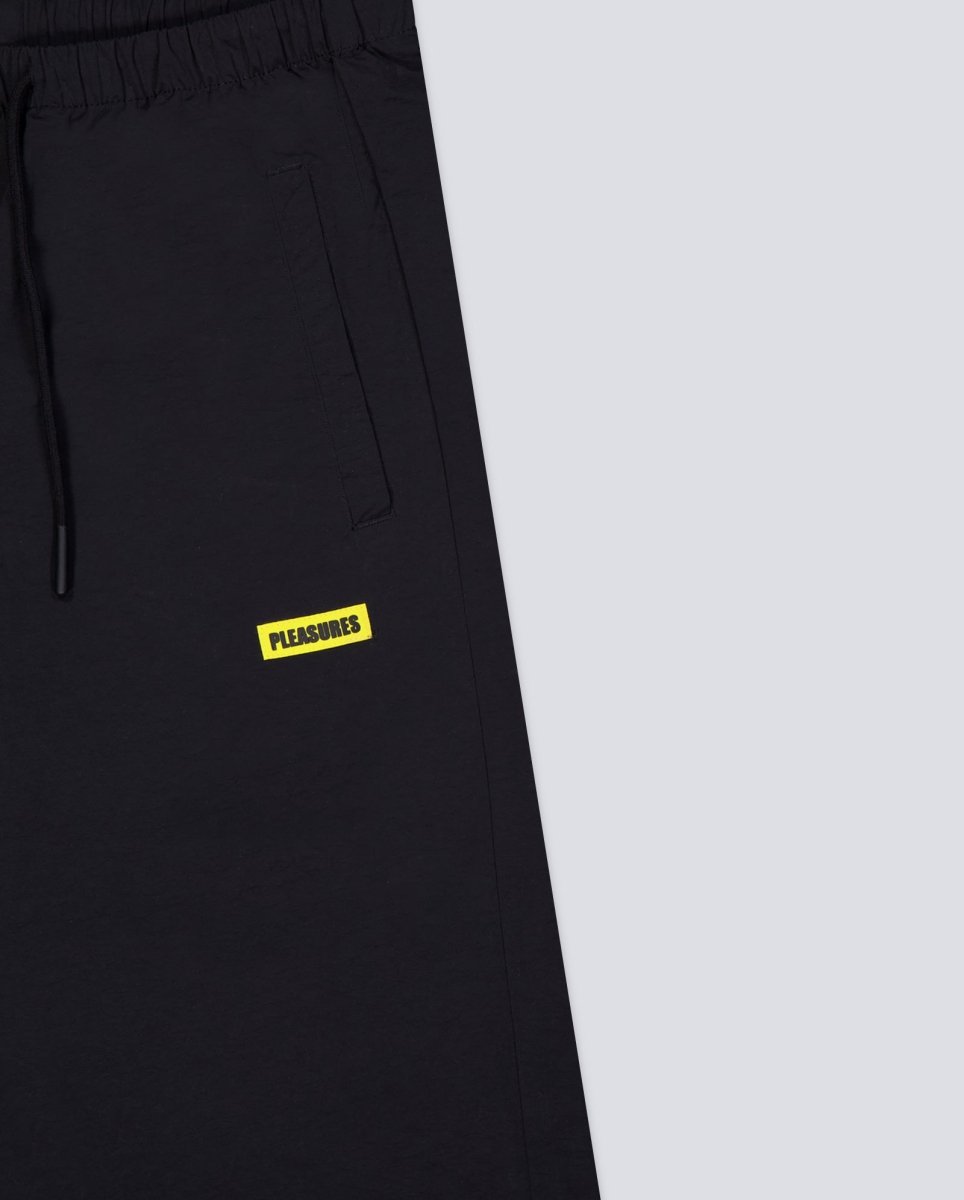 Pantalón Pleasures Gaze Track Negro Hombre P25SP036-BLACK