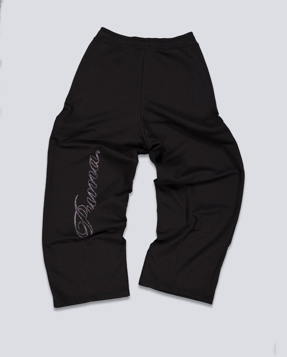 Pantalón Puma Essential Graphics Bedazzled Negro Mujer 634567-01
