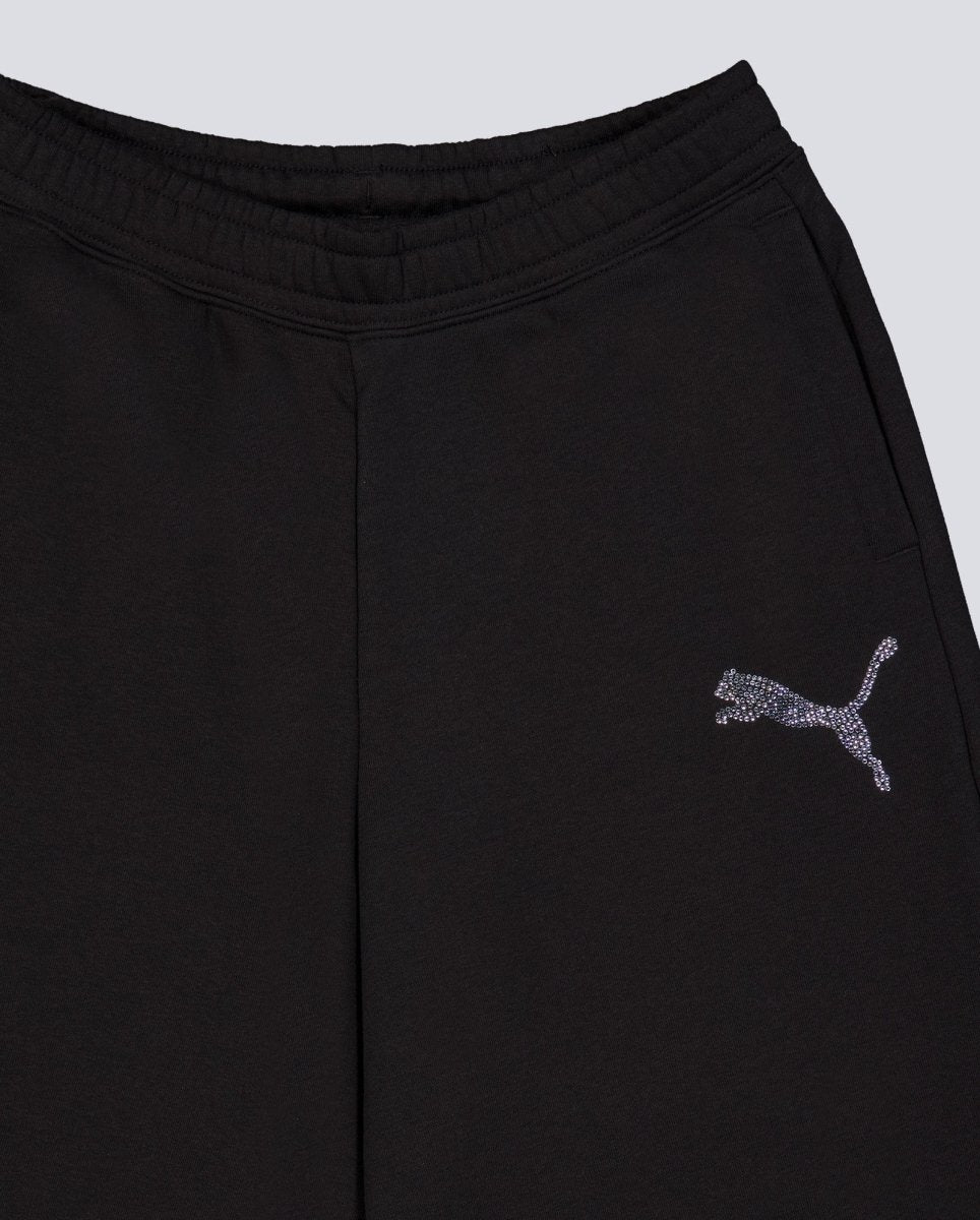 Pantalón Puma Essential Graphics Bedazzled Negro Mujer 634567-01