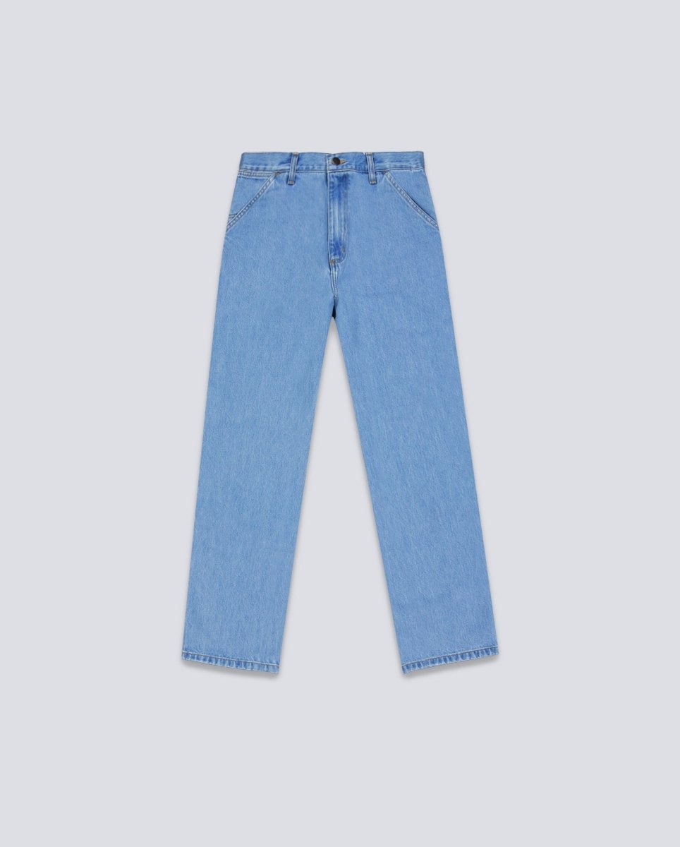 Pantalón Vaquero Carhartt Wip Single Knee Azul Claro Hombre I032024-0112 jeans
