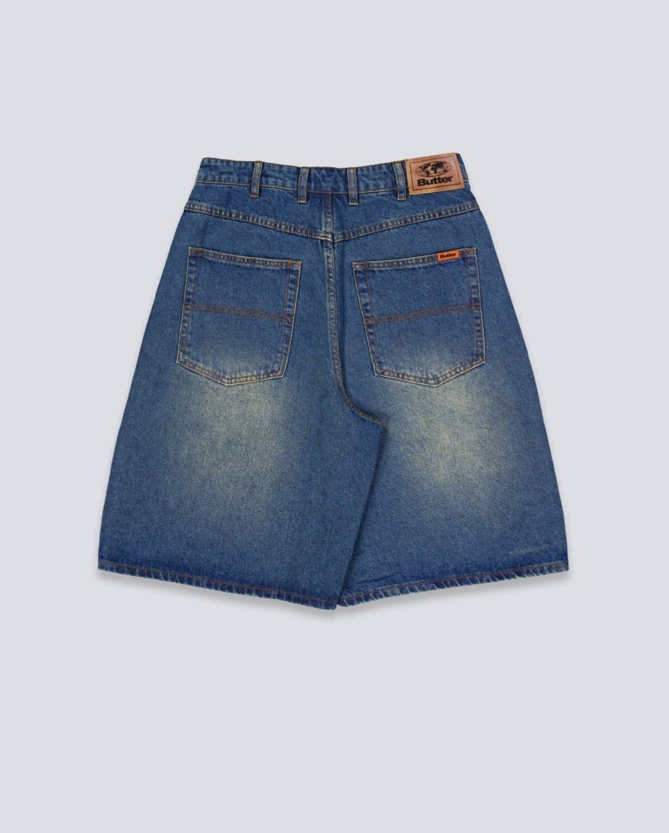 Pantalones Cortos Butter Goods Baggy Denim Azul Unisex BGQ1266103