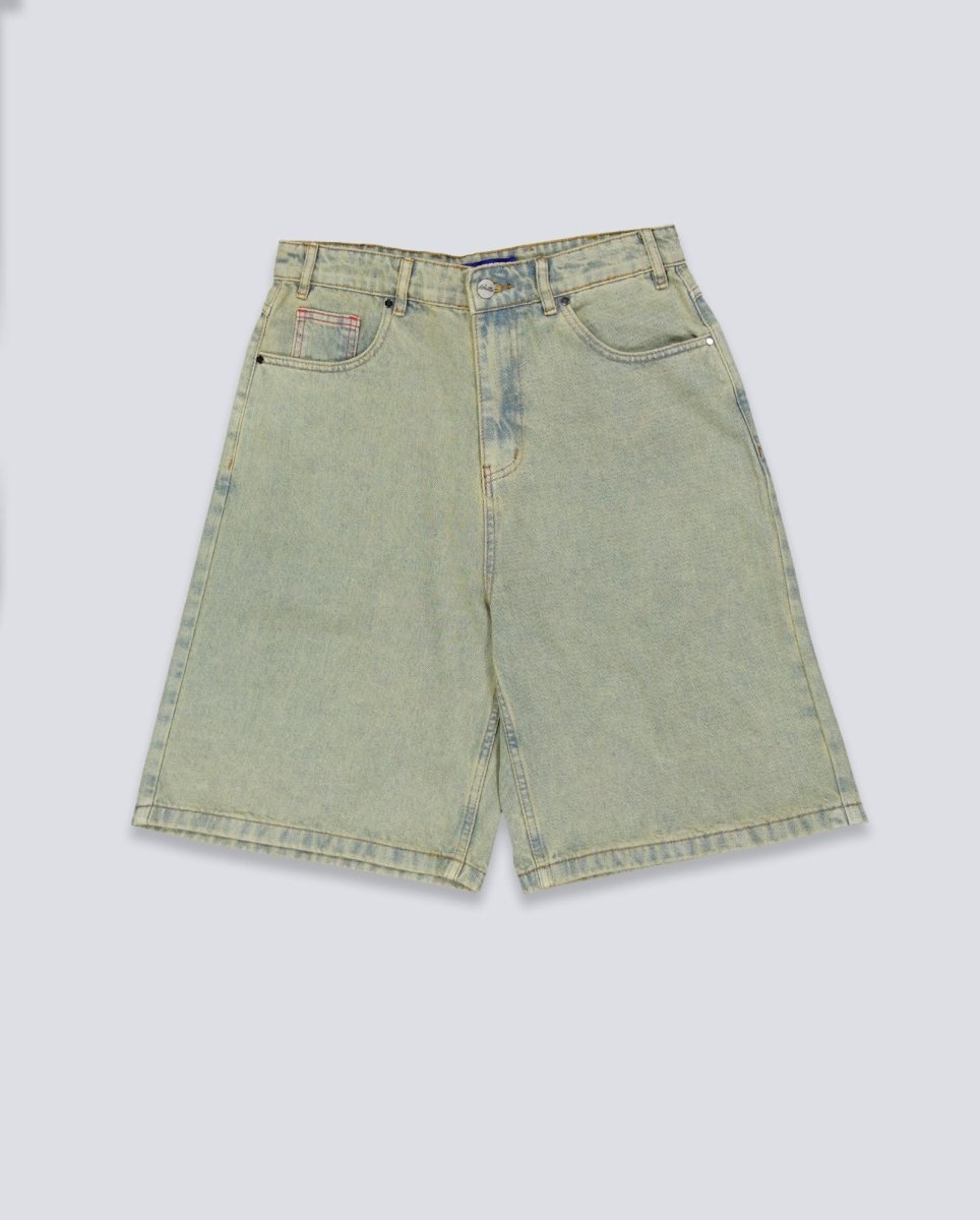 Pantalones Cortos Butter Goods Garage Denim Grises Unisex BGQ1265801