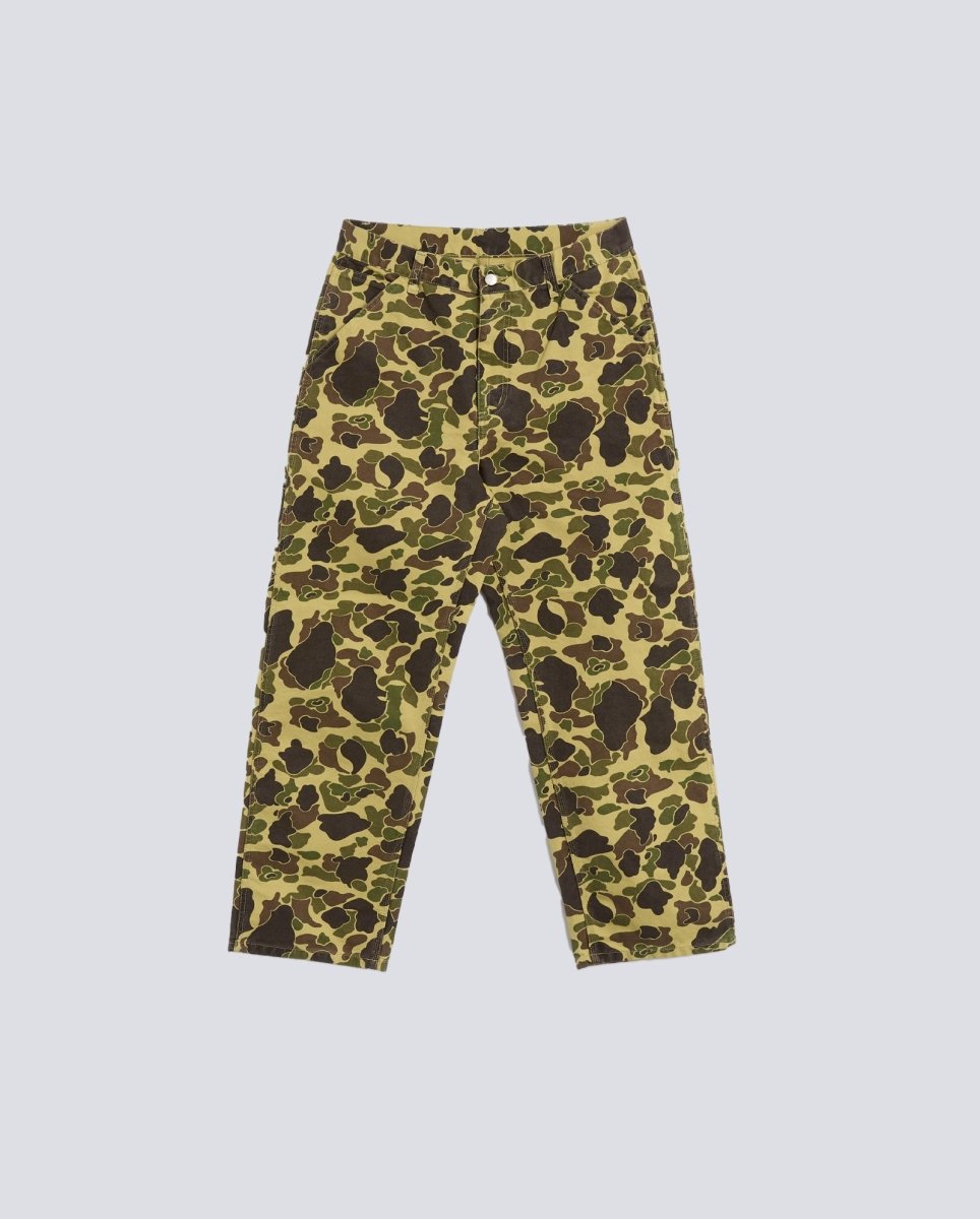 Pantaón Carhartt WIP Duck Single Knee Verde Hombre I033896-2EQ06