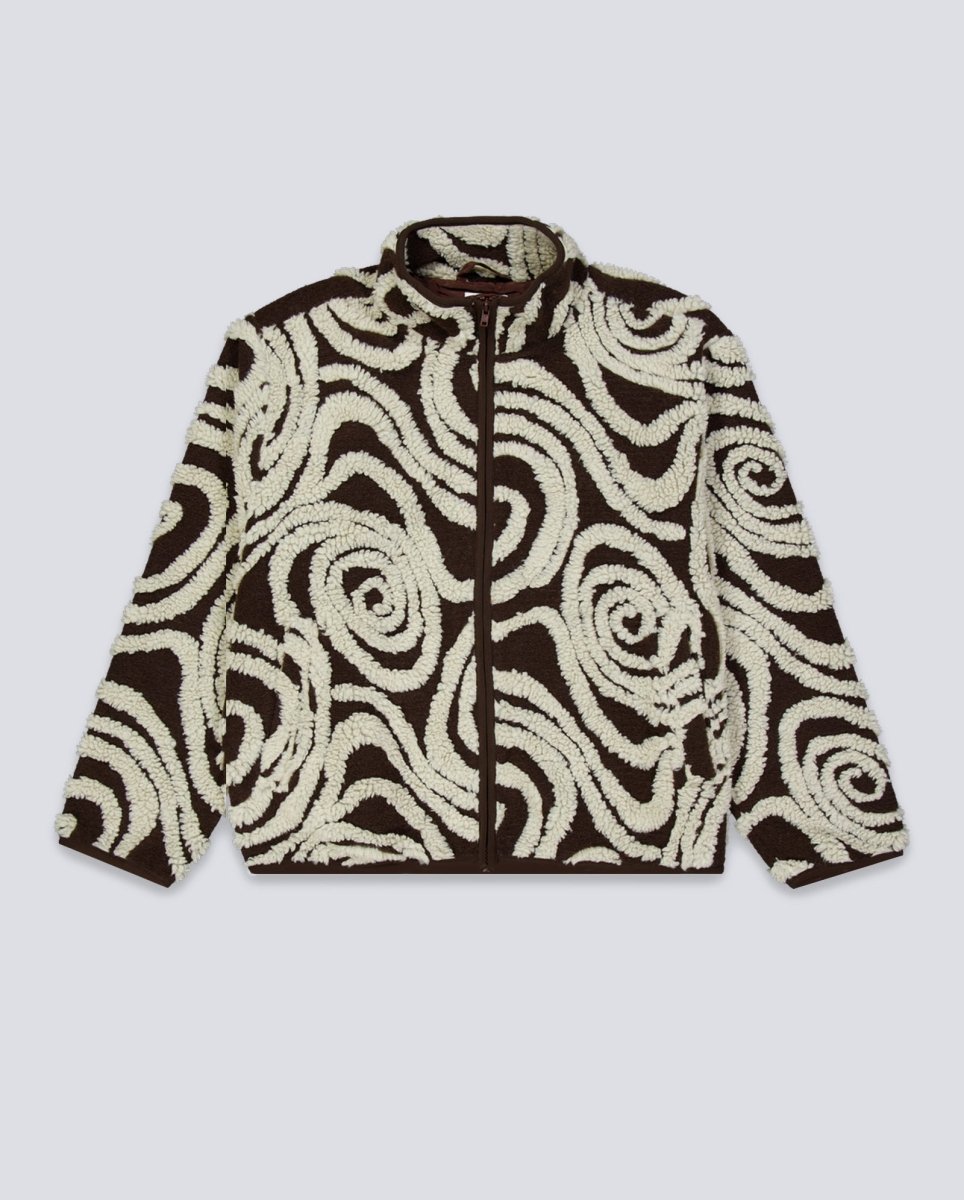 Polar Obey Swirls Jacquard Marrón Mujer 221800445-BWM