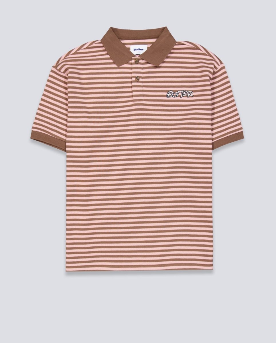 Polo Butter Goods Tunnel Rosa y Marrón Unisex BGQ1263801