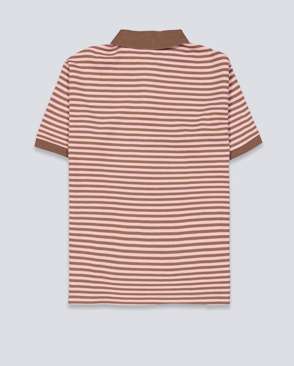 Polo Butter Goods Tunnel Rosa y Marrón Unisex BGQ1263801