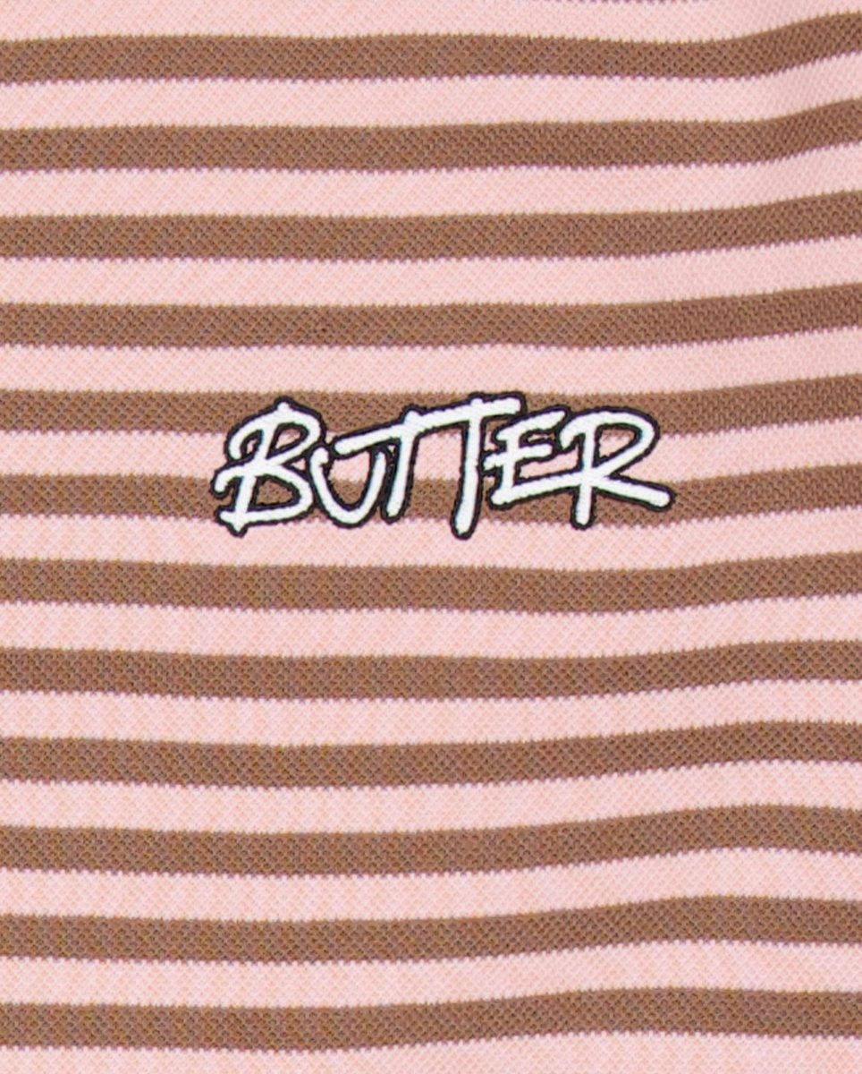 Polo Butter Goods Tunnel Rosa y Marrón Unisex BGQ1263801