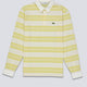 Polo Lacoste Chemise Rugby Amarillo Unisex