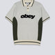 Polo Obey Sport Beige Hombre