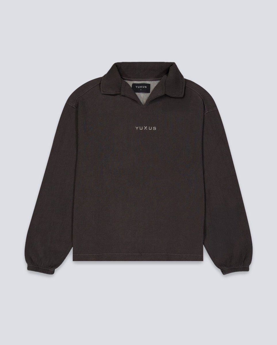 Polo Yuxus Coal Cronos Marrón Unisex