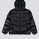 Puffer Wasted Paris Skull Negra Reversible Unisex