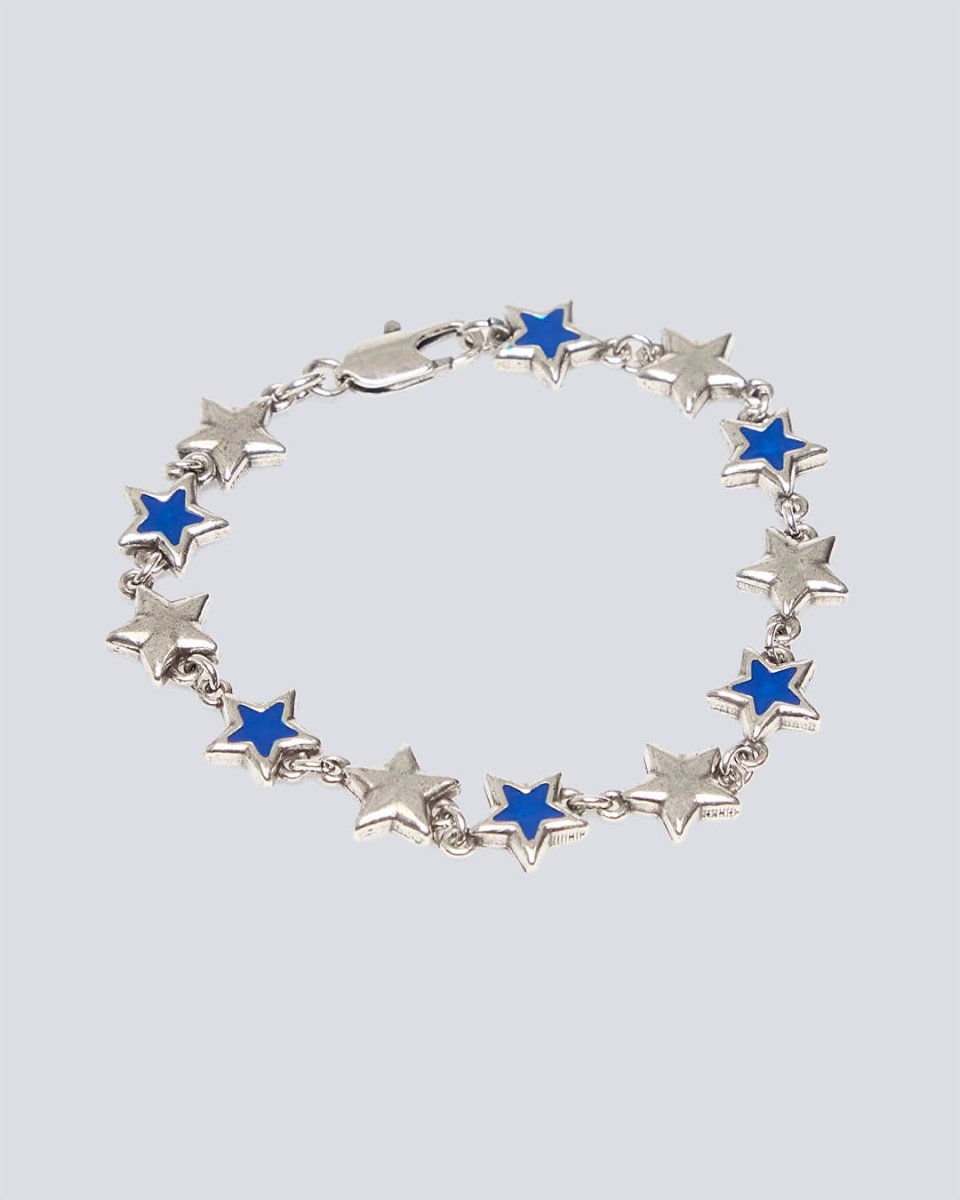 Pulsera Twojeys Enameled Stars Azul Unisex 215801001