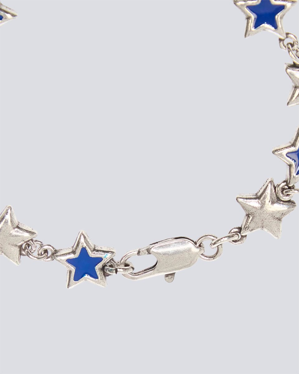 Pulsera Twojeys Enameled Stars Azul Unisex 215801001