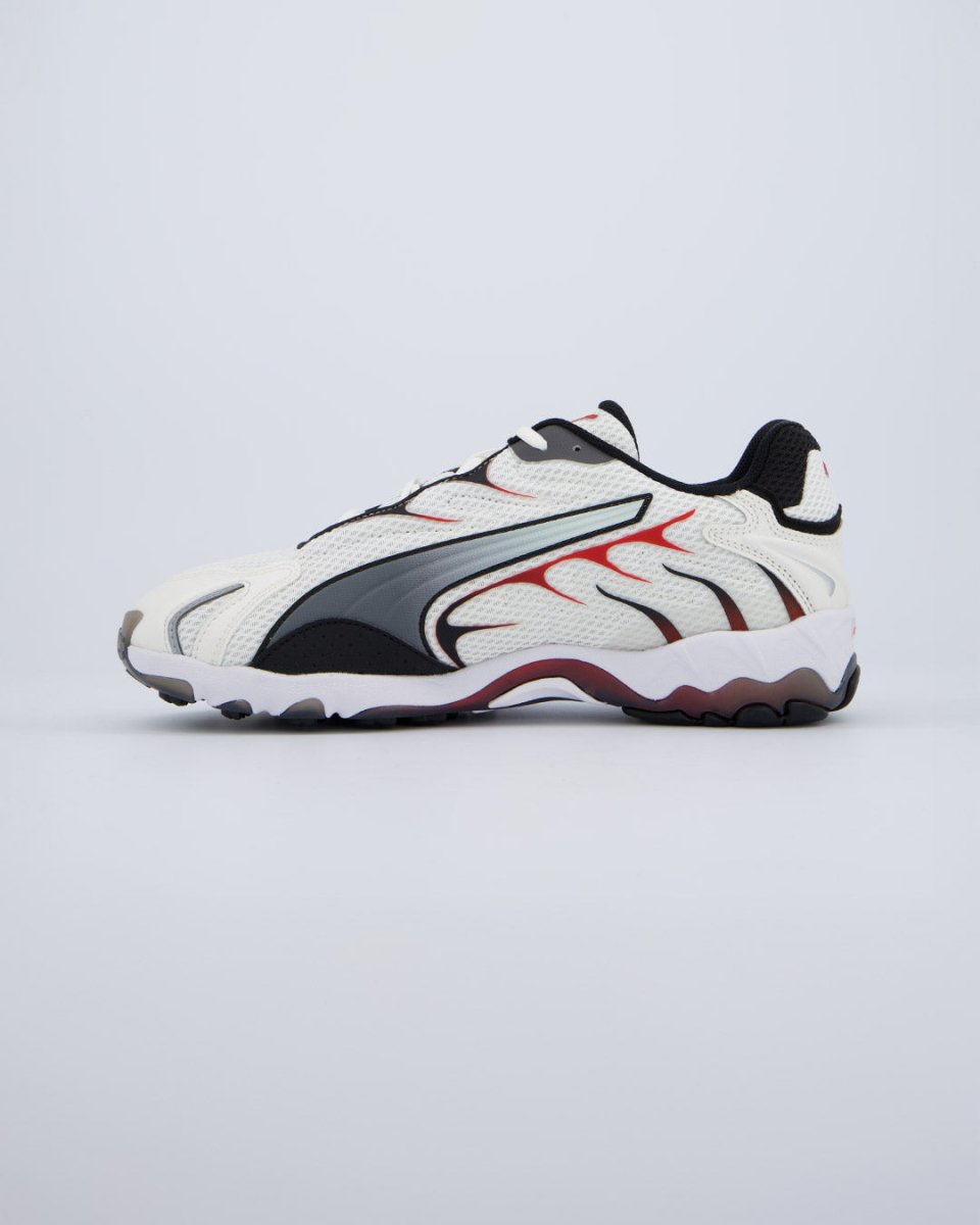 Puma Inhale Blanco y Rojo Hombre zapatillas