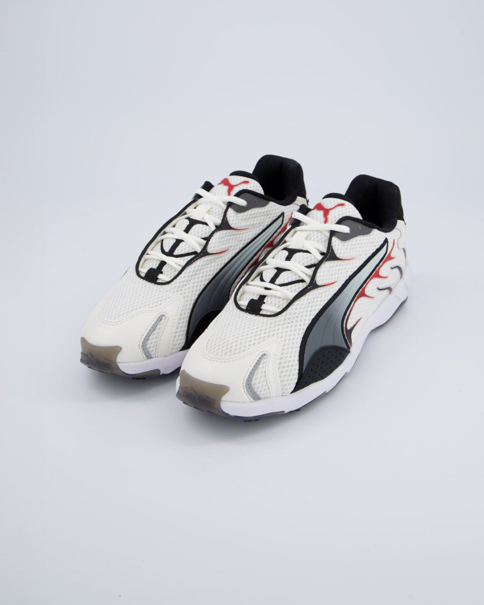 Puma Inhale Blanco y Rojo Hombre zapatillas