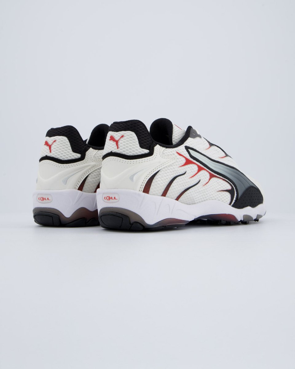 Puma Inhale Blanco y Rojo Hombre zapatillas