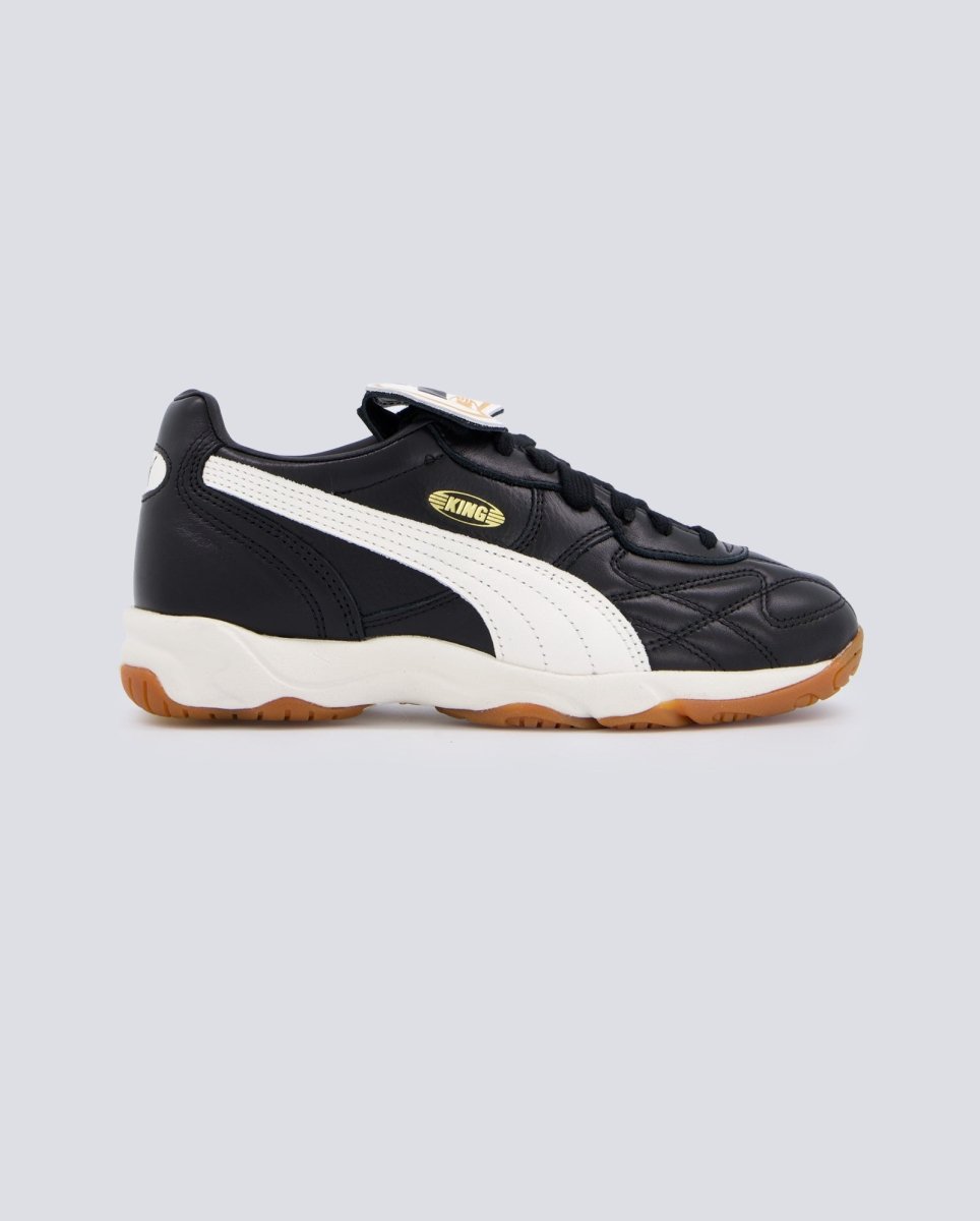 Puma King Indoor Negro Y Blanco Mujer 401683-01 zapatillas