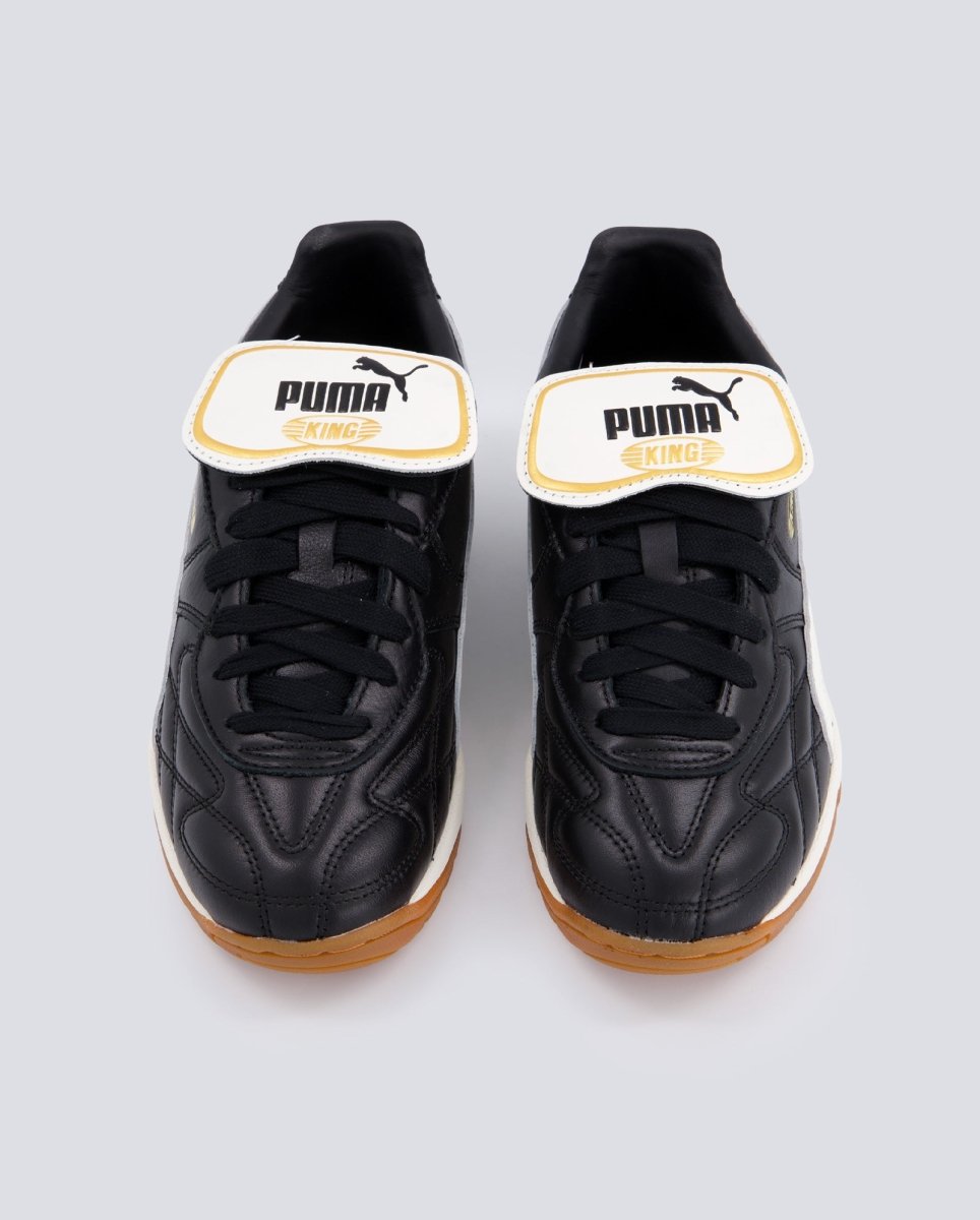 Puma King Indoor Negro Y Blanco Mujer 401683-01 zapatillas
