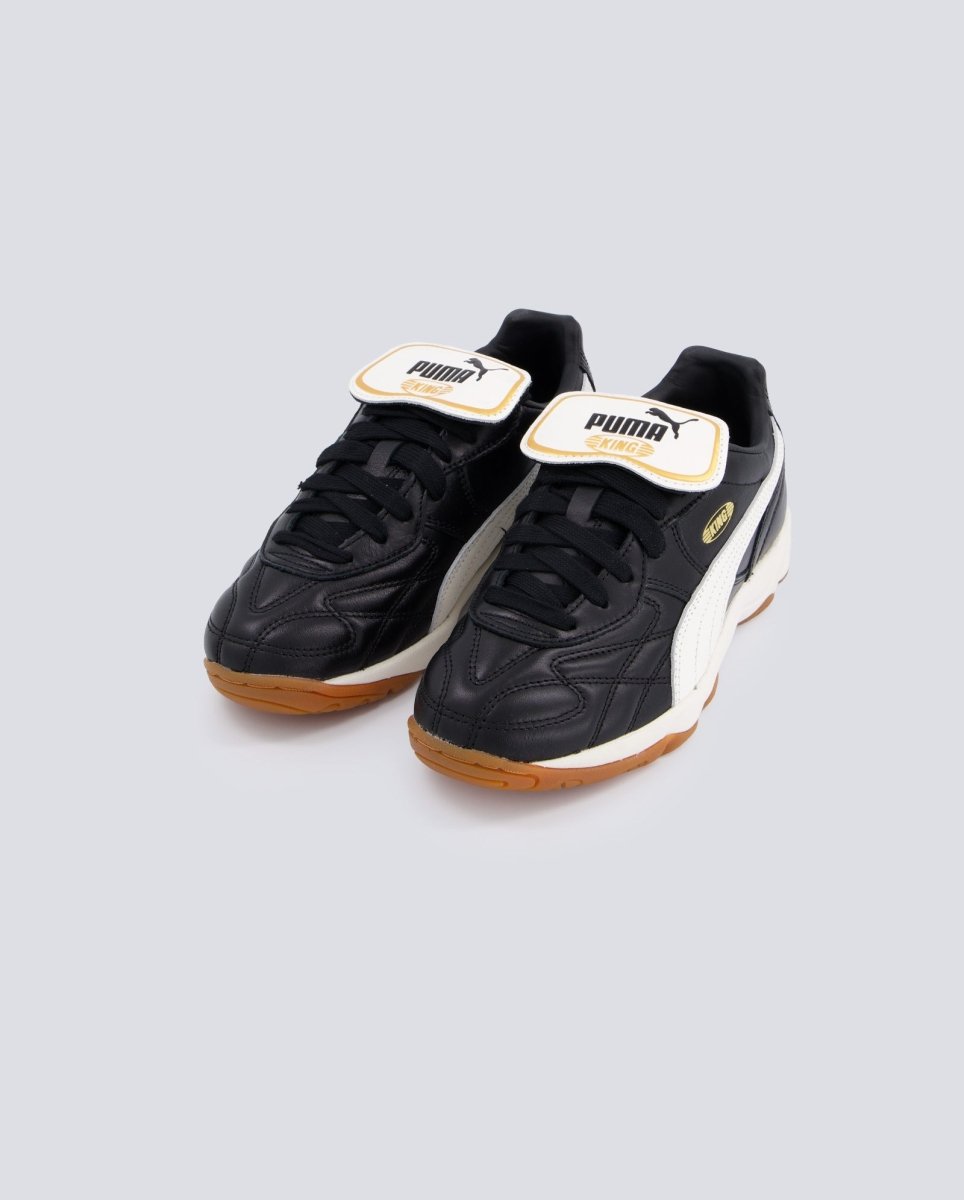 Puma King Indoor Negro Y Blanco Mujer 401683-01 zapatillas