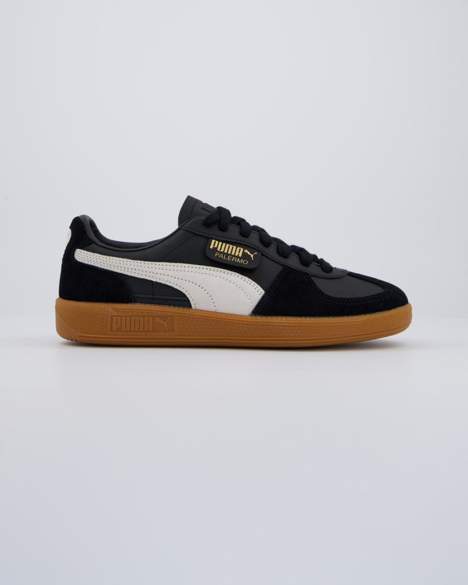 Puma Palermo Negro Y Blanco Hombre 396464-03 LEGIT®