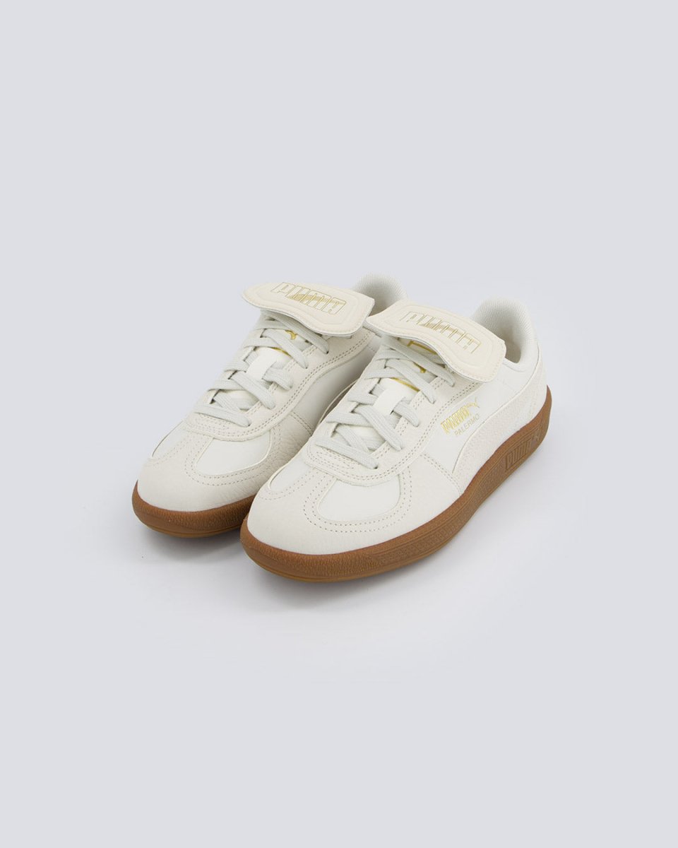 Puma Palermo Premium Beige Mujer 401744-01 zapatillas