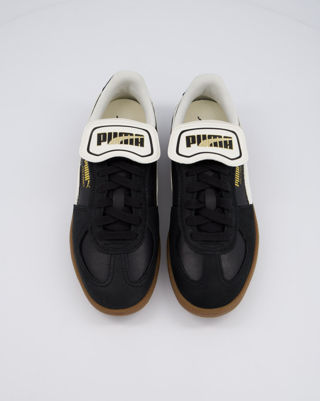 Puma Palermo Premium Negro Y Blanco Mujer zapatillas
