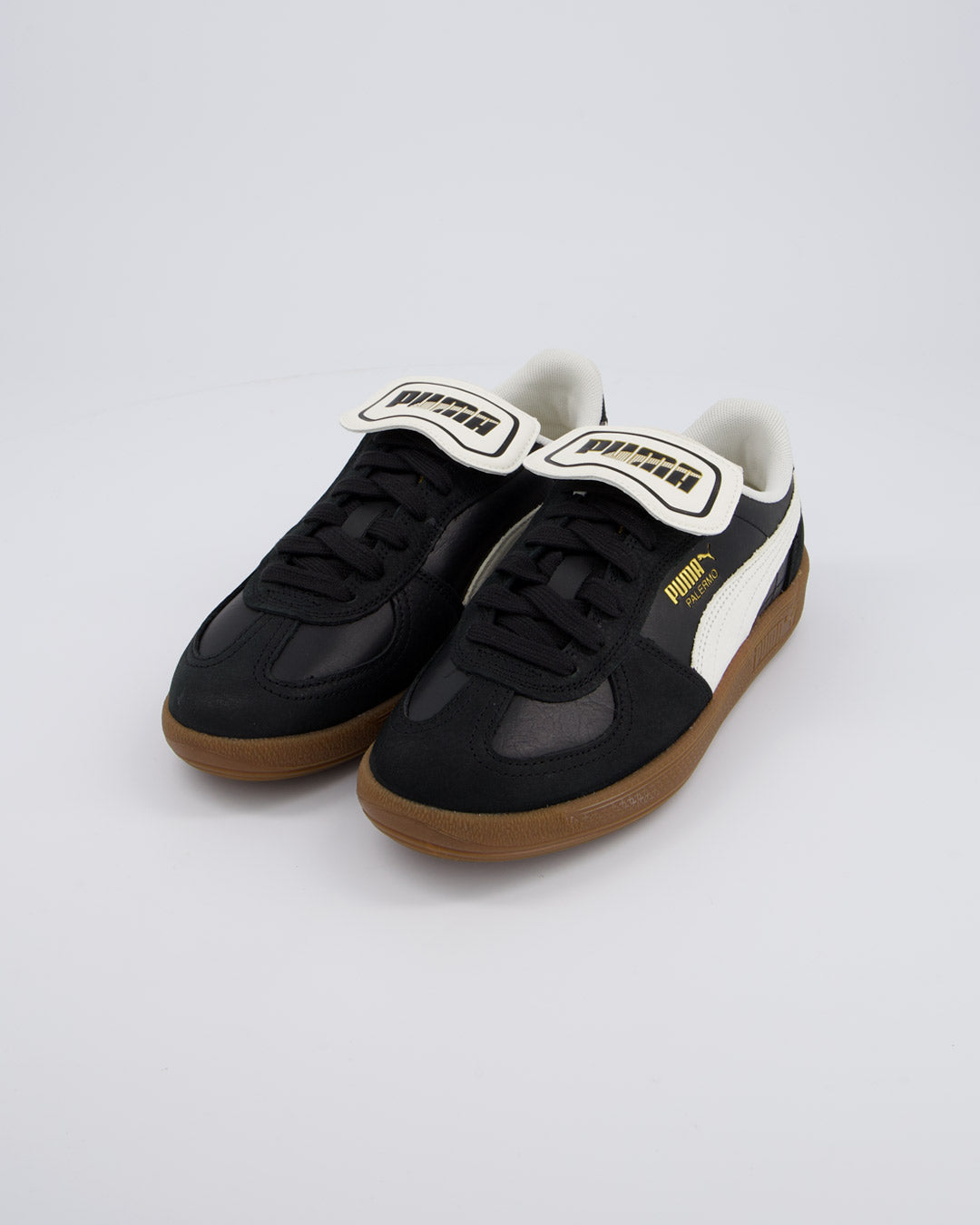Puma Palermo Premium Negro Y Blanco Mujer zapatillas