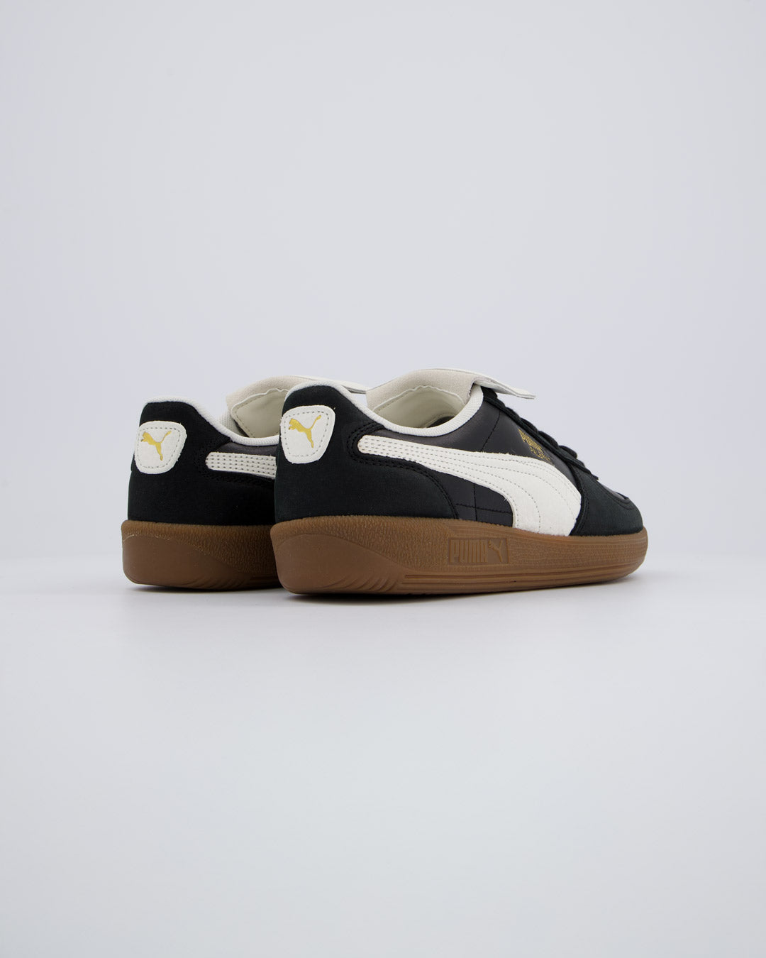 Puma Palermo Premium Negro Y Blanco Mujer zapatillas
