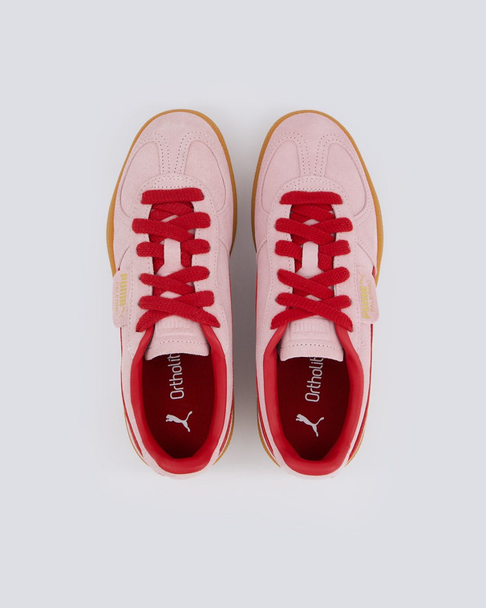 Puma Palermo Premium Rosa Y Rojo Mujer 396463-50 zapatillas