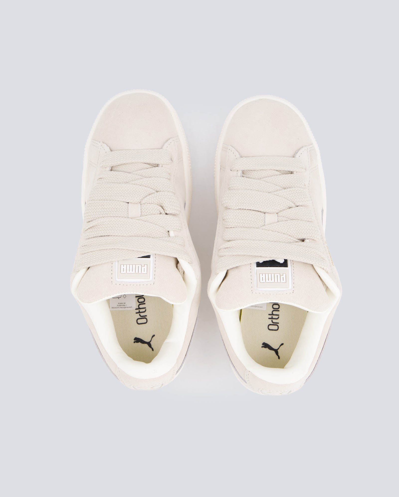 Puma Suede Xl Beige Mujer 395205-54 zapatillas