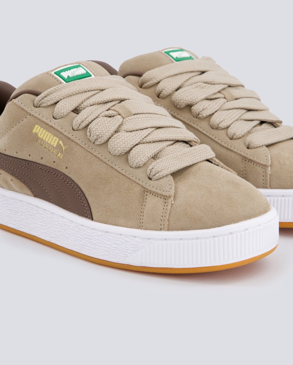 Puma Suede Xl Beige Y Marrón Hombre 395205-78 zapatillas