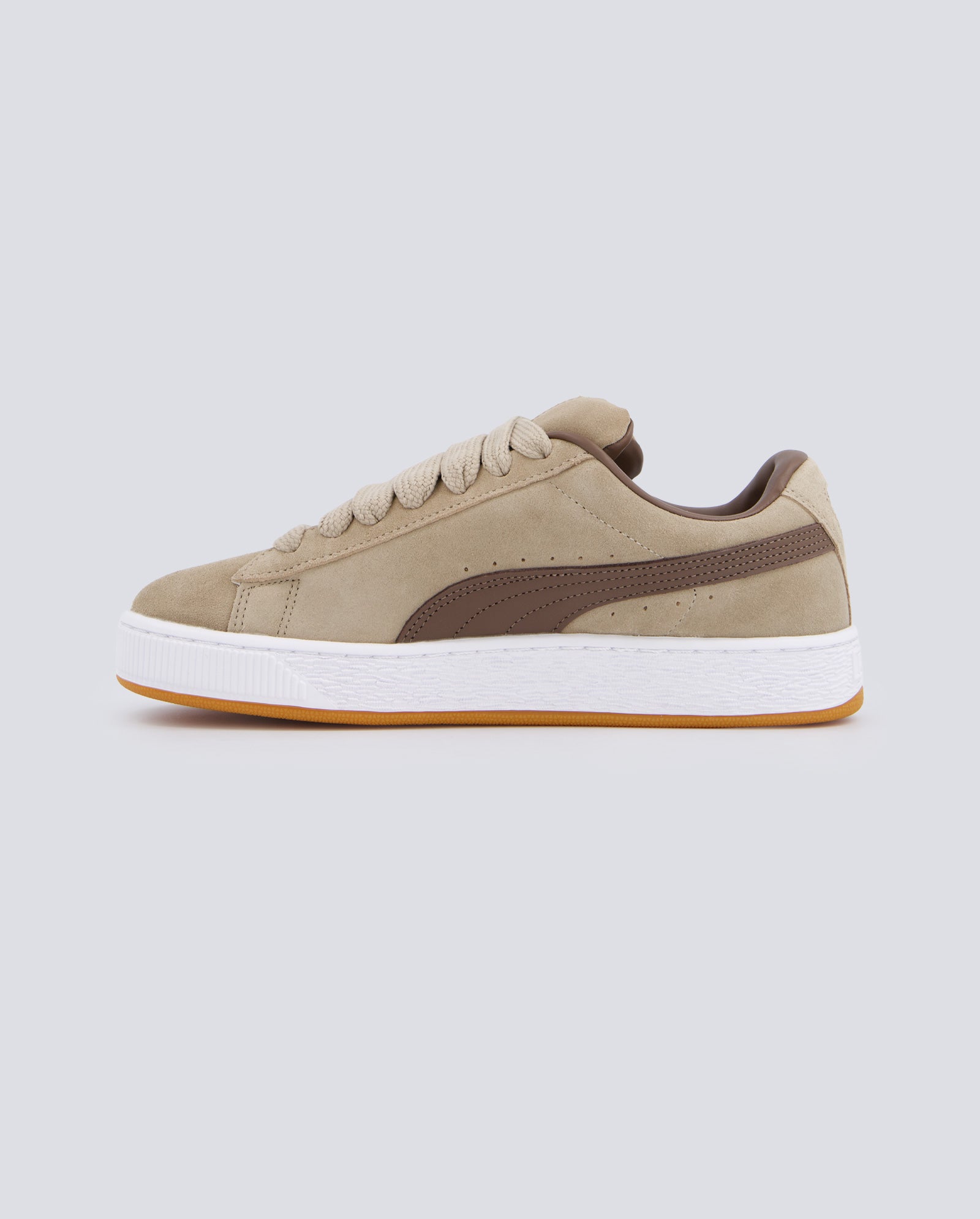 Puma Suede Xl Beige Y Marrón Hombre 395205-78 zapatillas