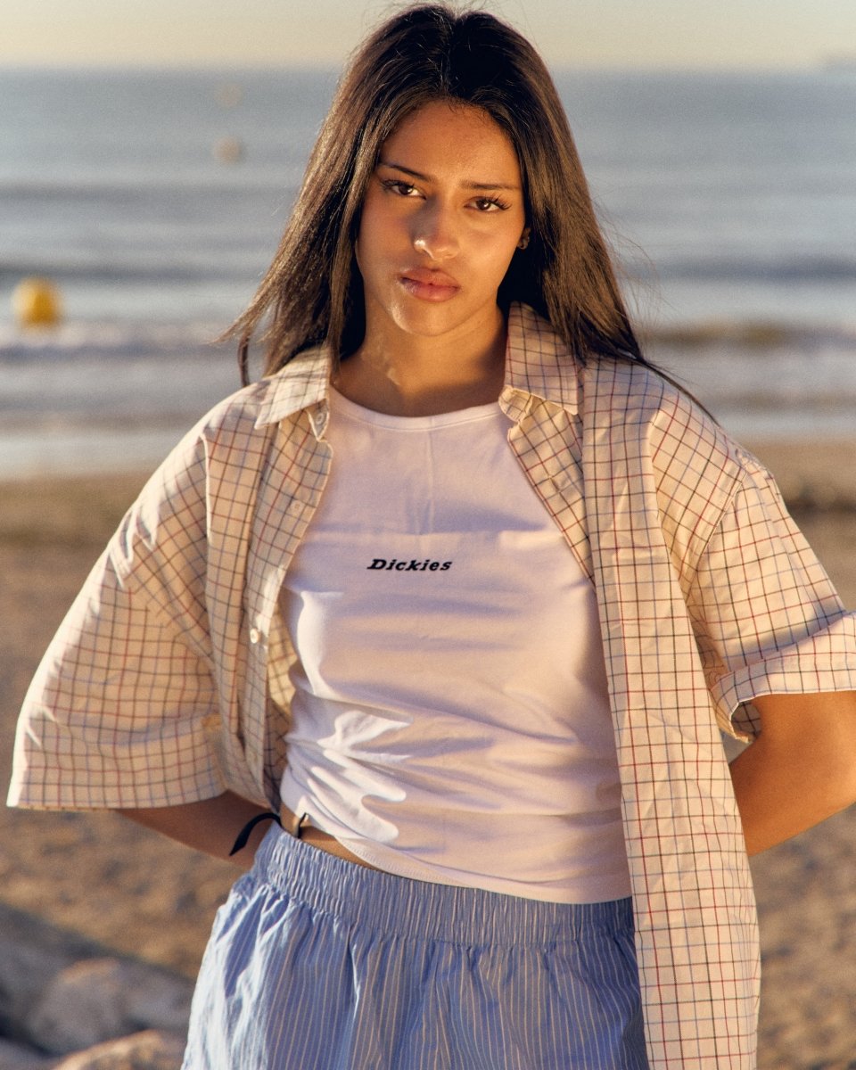 Camisa Butter Goods Equipment Beige Unisex