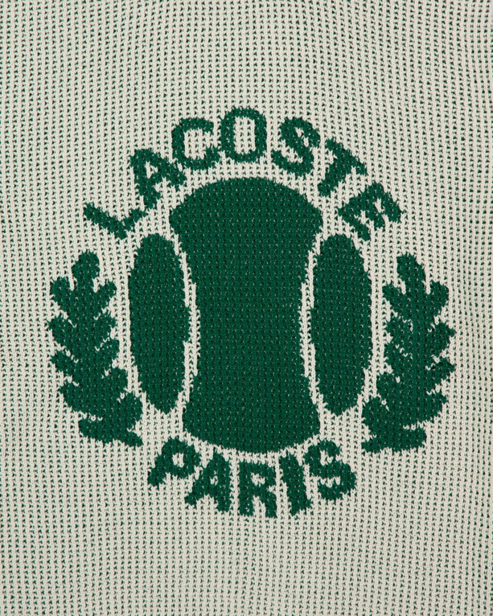 Ribbed Jacquard Chunky Cotton Crew 03-2 Jersey Unisex