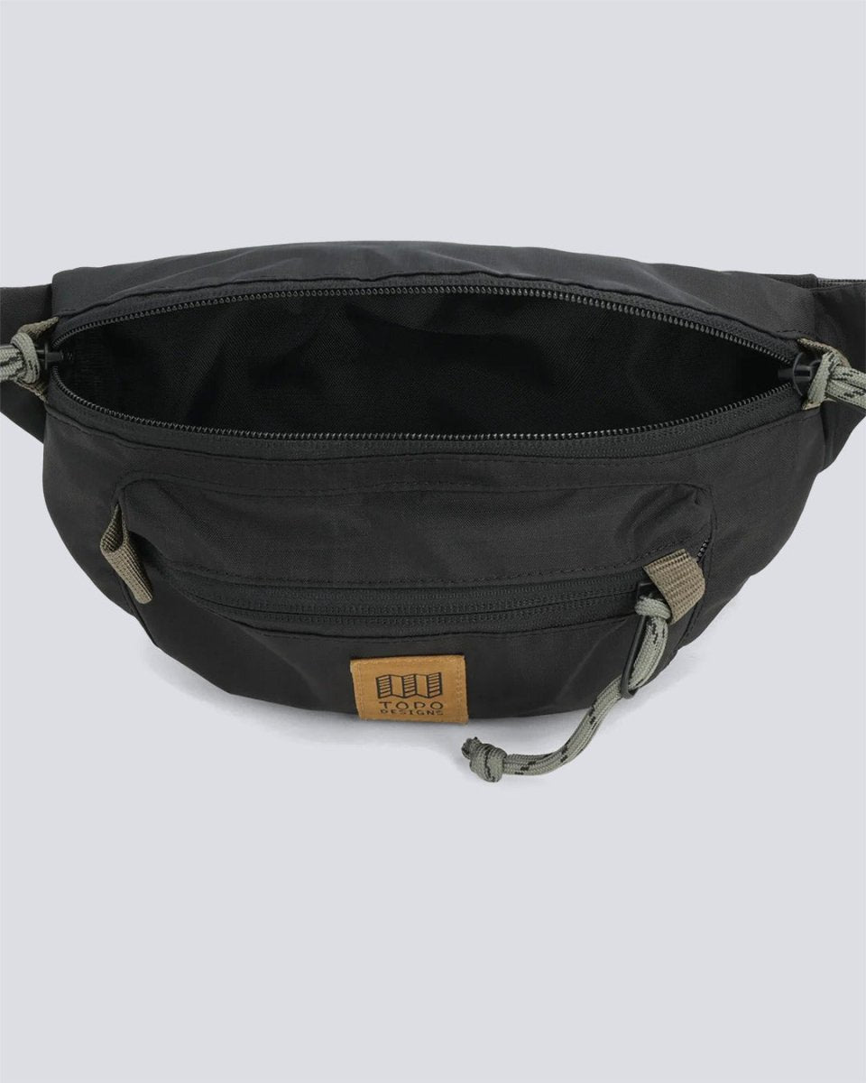 Riñonera Topo Designs Mountain Waist Pack Negro Unisex 932432-BLACK-NEUTRAL bolso