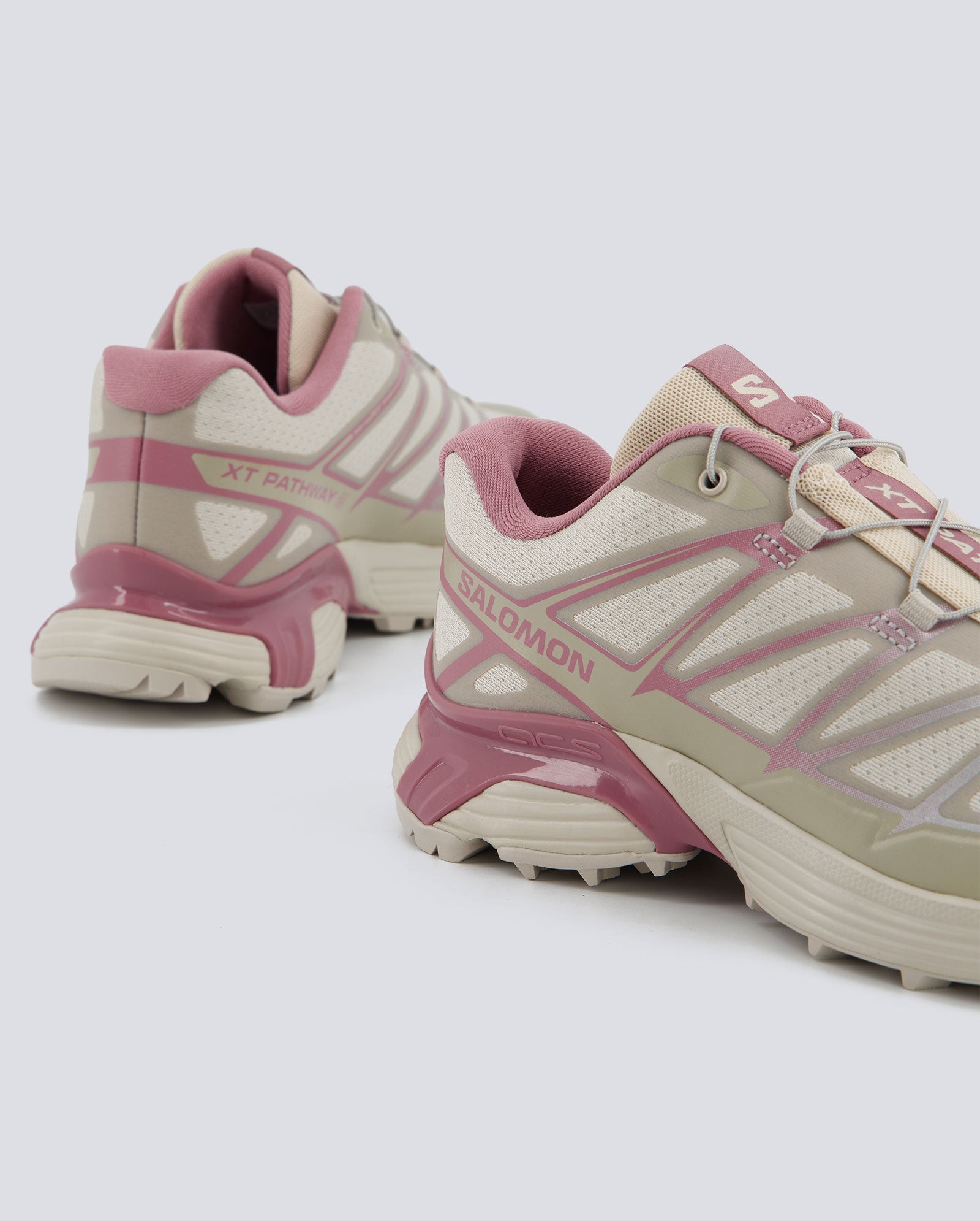 Salomon XT-Pathway 2 Beige Y Rosa Mujer L47992500