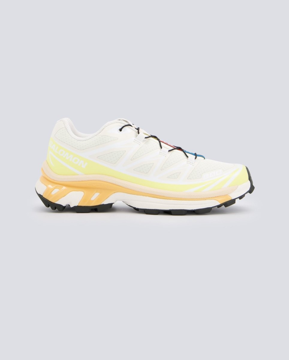 Salomon Xt-6 Blanco Y Amarillo Mujer L47864500 zapatillas
