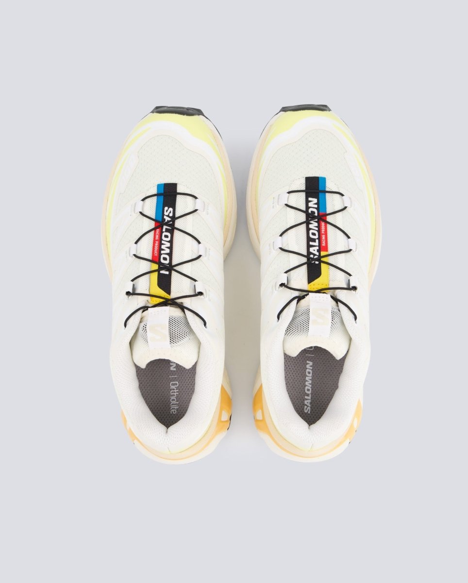 Salomon Xt-6 Blanco Y Amarillo Mujer L47864500 zapatillas