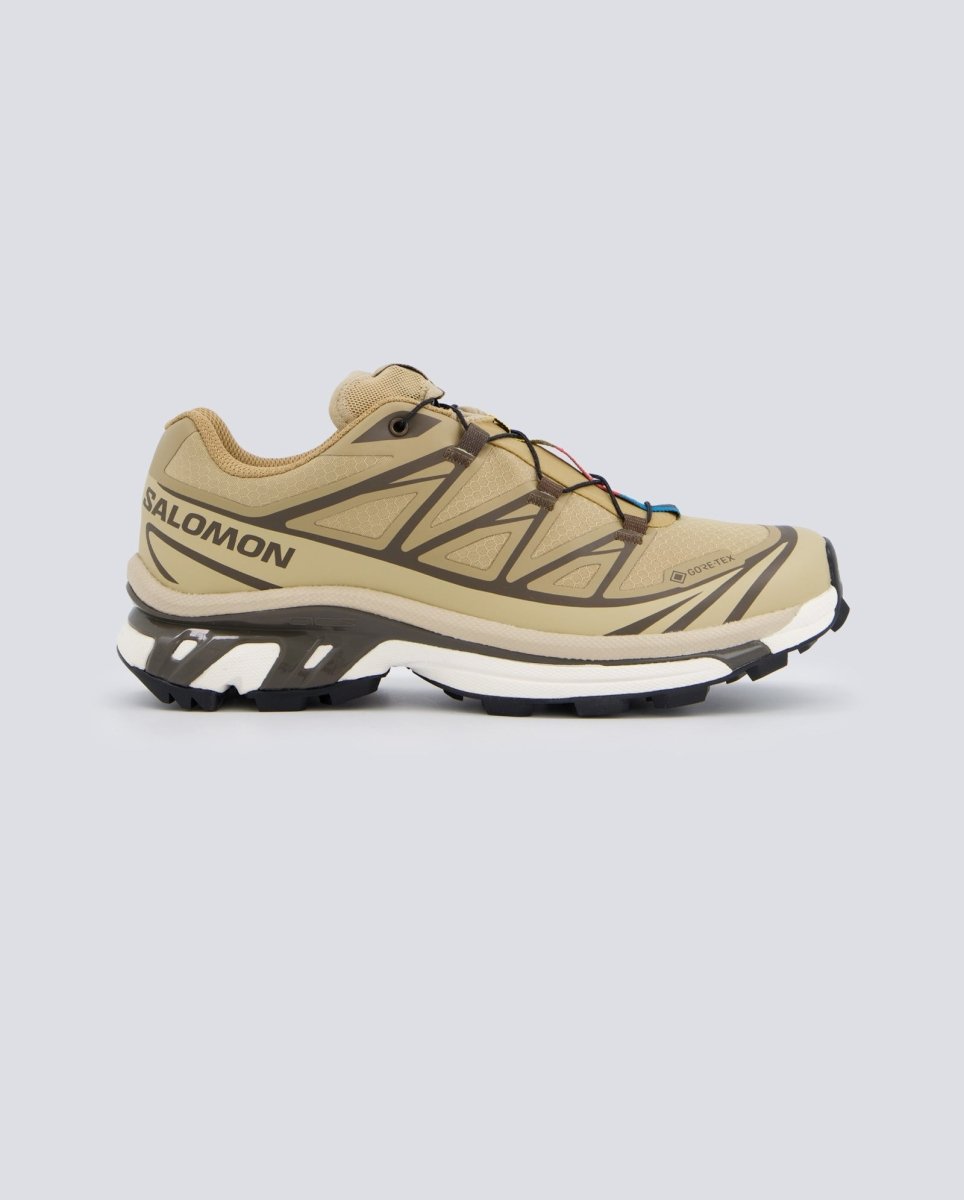 Salomon Xt-6 Gore-Tex Beige Mujer L47975000 zapatillas