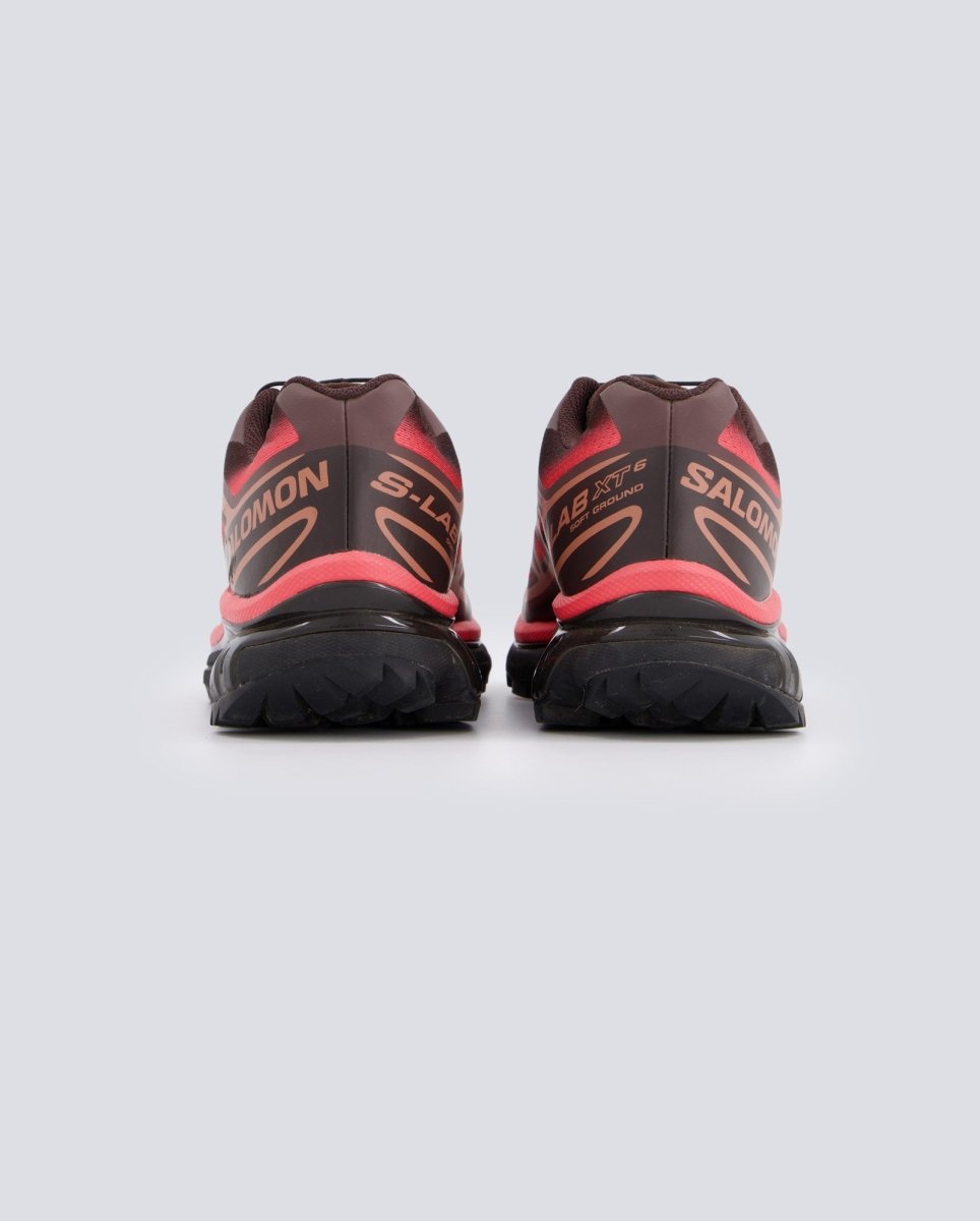 Salomon Xt-6 Skyline Marrón Y Rojo Mujer L47876800 zapatillas