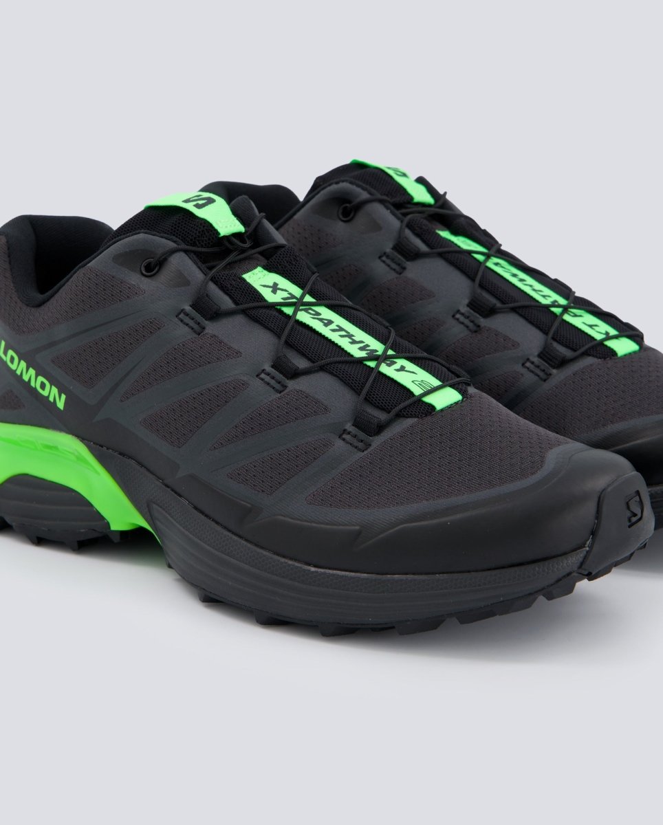 Salomon Xt-Pathway 2 Negro Y Verde Hombre zapatillas