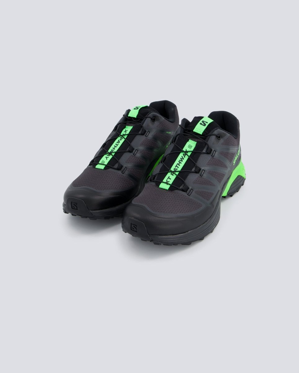 Salomon Xt-Pathway 2 Negro Y Verde Hombre zapatillas