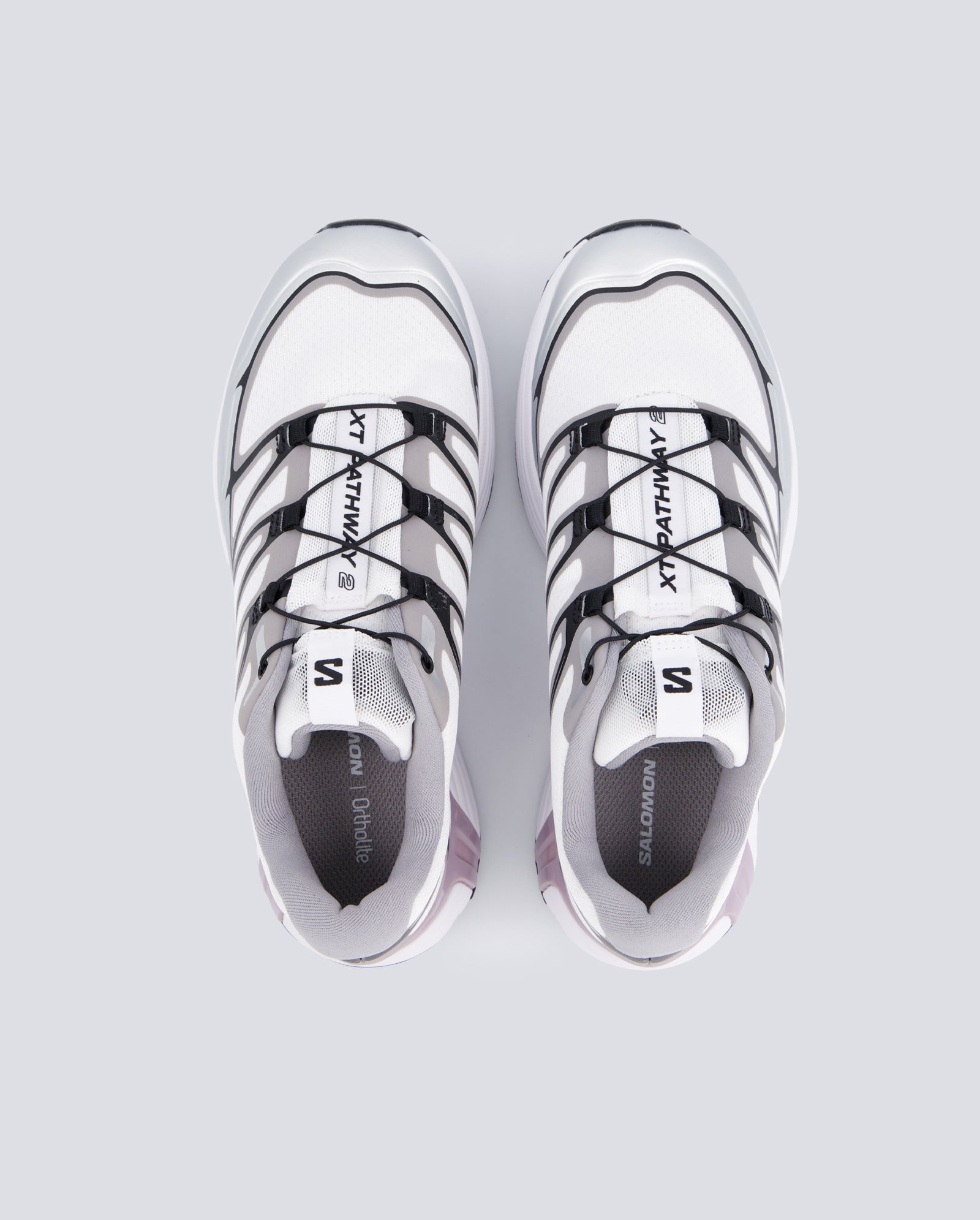 Salomon Xt-Pathway Blanco Y Lila Mujer L47861000 zapatillas