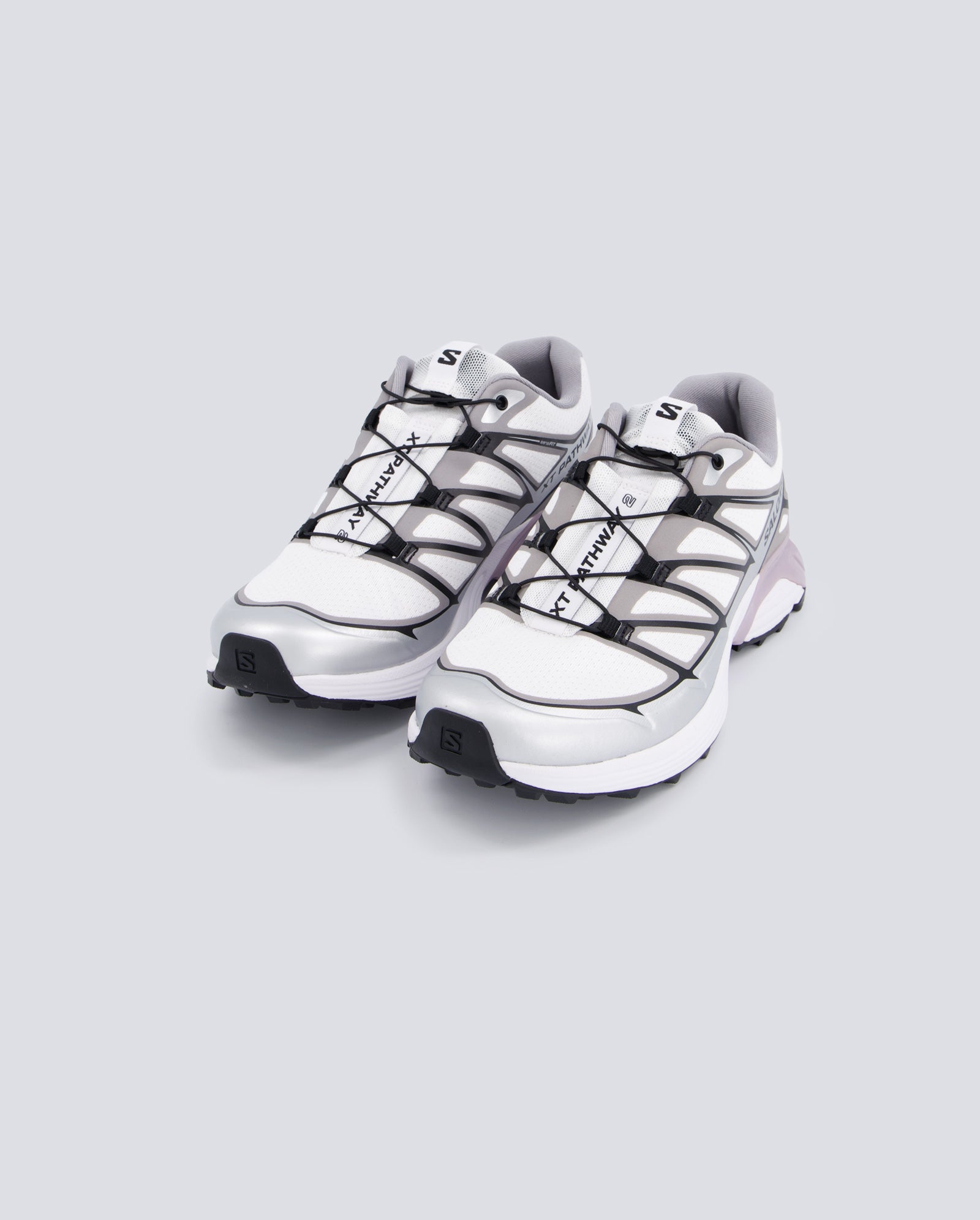 Salomon Xt-Pathway Blanco Y Lila Mujer L47861000 zapatillas