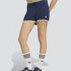 Short Adidas Punto Trenzado Azul Marino Mujer