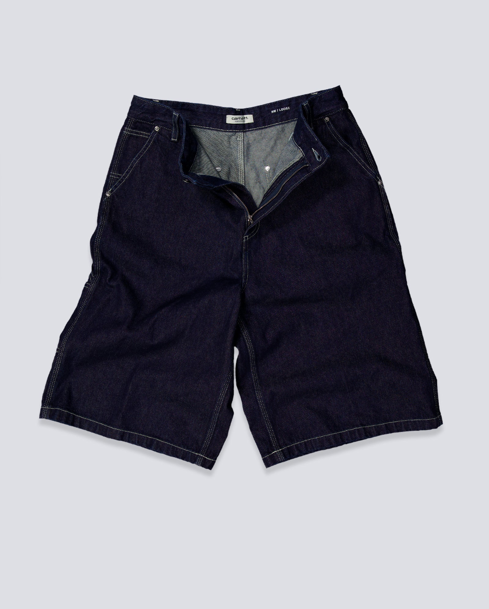 Short Carhartt WIP Nixon Single Knee Azul Unisex I036704-0102