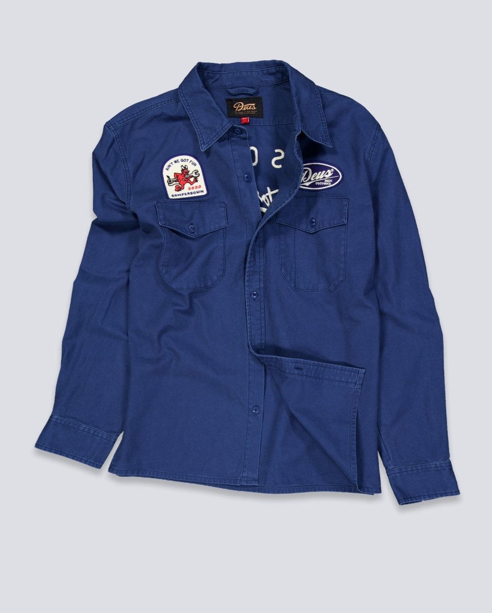 Sobre Camisa Deus Nomad Shirt Azul Unisex D261MSH315