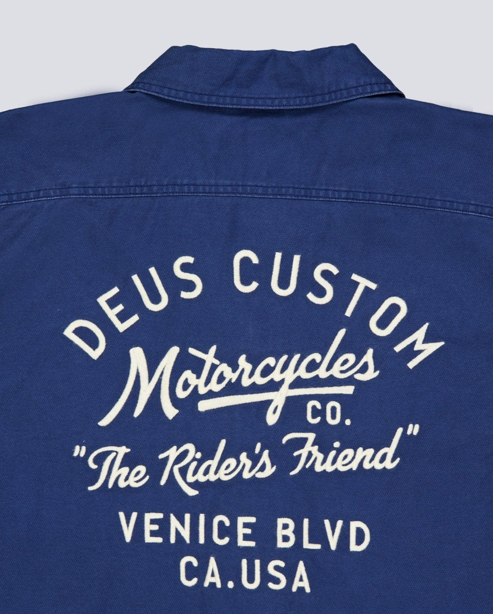 Sobre Camisa Deus Nomad Shirt Azul Unisex D261MSH315