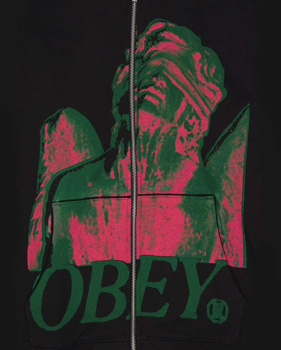 Suadera Obey Blindfold Con Cremallera Negro Hombre 112854206-BLK