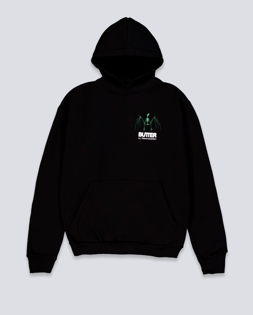 Sudadera Butter Goods Nocturnal Negro Unisex BGQ1261903